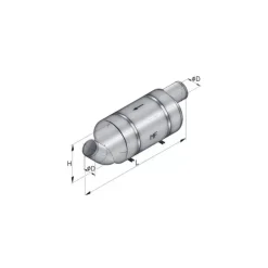 New Waterlock MF 110 à 310 CV Equipement Moteur In-Bord·Circuit Échappement