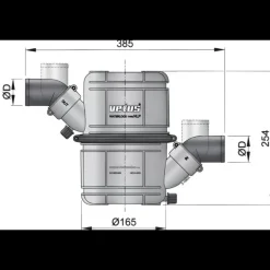 Waterlock NLPHD 22 à 110 CV*Vetus Online