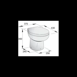 Best WCPS Kit toilette électrique Wc À Bord·Wc Marins