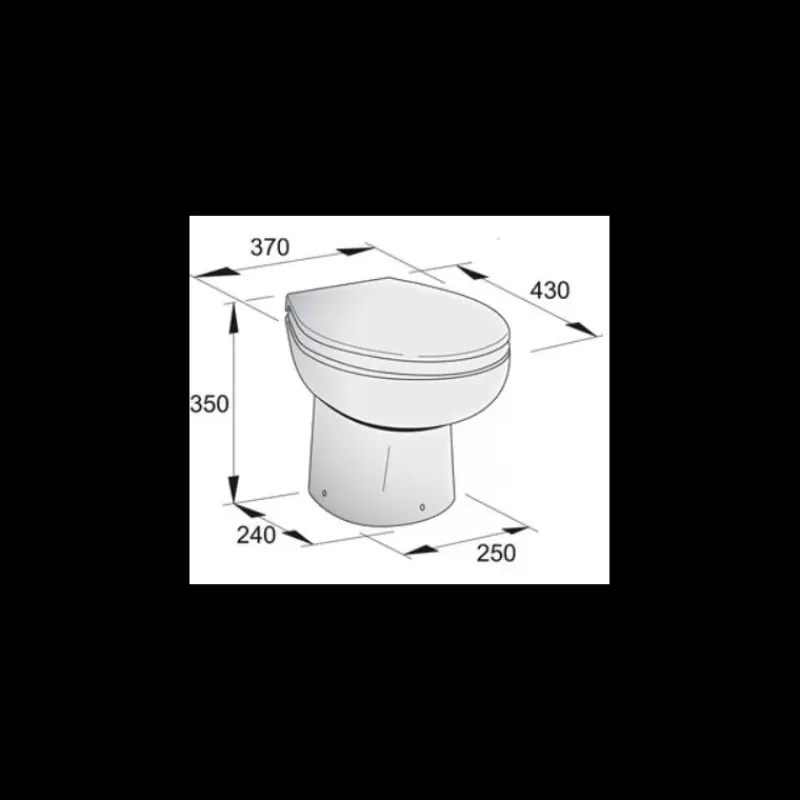 Best WCPS Kit toilette électrique Wc À Bord·Wc Marins