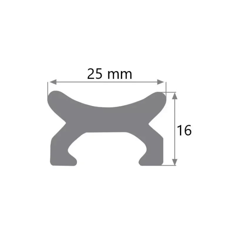 Rail en X 25 x 16 & accessoires*Viadana Discount
