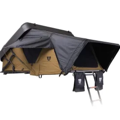 VICKY WOOD Mighty Oak 190 Line-X Tente De Toit, Barre De Toit, Coffre & Échelle·Tente De Toit