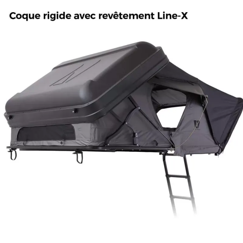VICKY WOOD Mighty Oak 190 Line-X Tente De Toit, Barre De Toit, Coffre & Échelle·Tente De Toit