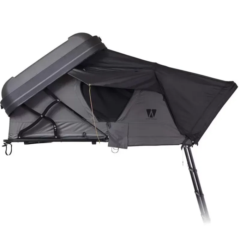 VICKY WOOD Mighty Oak 190 Line-X Tente De Toit, Barre De Toit, Coffre & Échelle·Tente De Toit