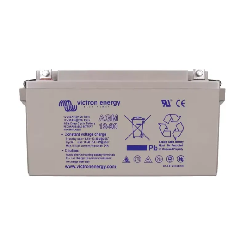 VICTRON Batterie AGM Deep Cycle 12 V | 90 Ah Batterie·Batterie Agm|Batteries·Batterie Agm