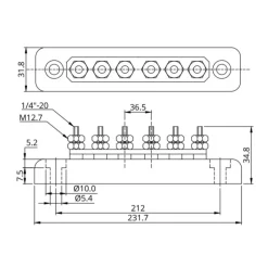 VICTRON Busbar 150A - 6 emplacements + couvercle*Victron Energy Outlet