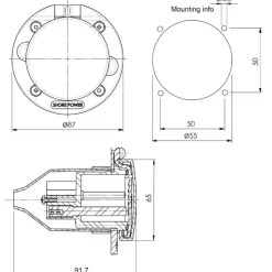 VICTRON Socle de connexion AC - 16 A | PA6*Victron Energy Clearance