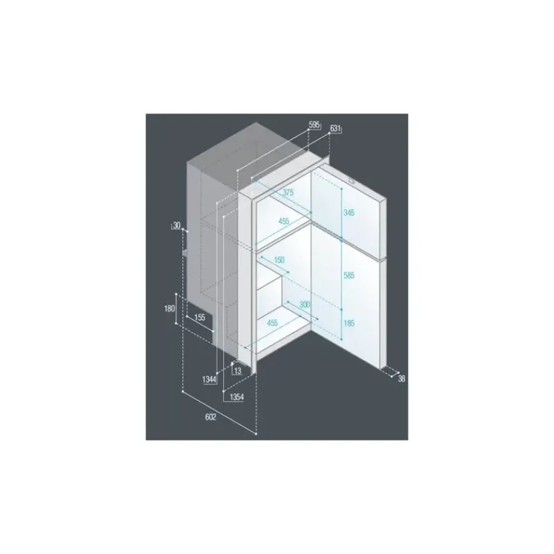 DP2600iX Réfrigérateur 230 L*Vitrifrigo Outlet