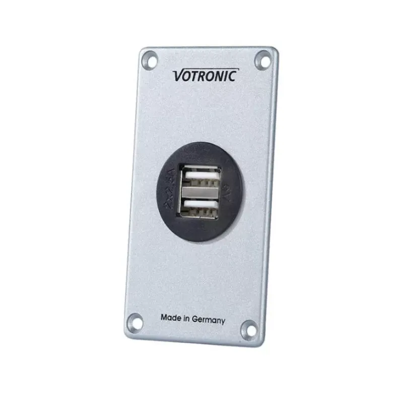New Prise double USB Distribution & Protection·Prise Et Fiche Dc (Allume Cigare, 12V, Usb...)|Distribution & Protection·Fiche Et Prise Dc (Allume Cigare, 12V, Usb...)