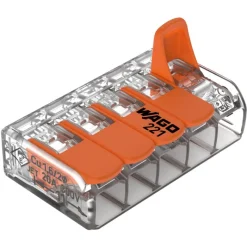 Sale Connecteur Série 221 | câble de 0,5 à 6 mm² Distribution & Protection·Cosse Et Connexion Électrique|Distribution & Protection·Cosse Et Connexion Électrique Ac/Dc
