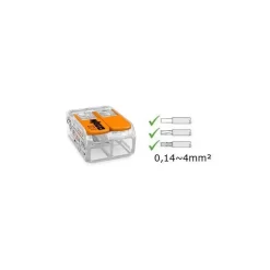 Connecteur Série 221 | câble de 0,14 à 4 mm²*Wago Best
