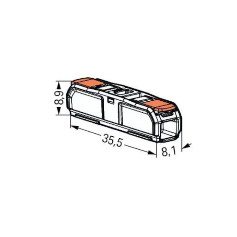 Série 221 Inline 0.2 - 4 mm²*Wago Discount