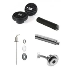 Clearance Kit d'installation pour Spartan Air 4.5 Accessoire Pour Chauffage Et Combiné·Echappement Et Admission D'Air Chauffage