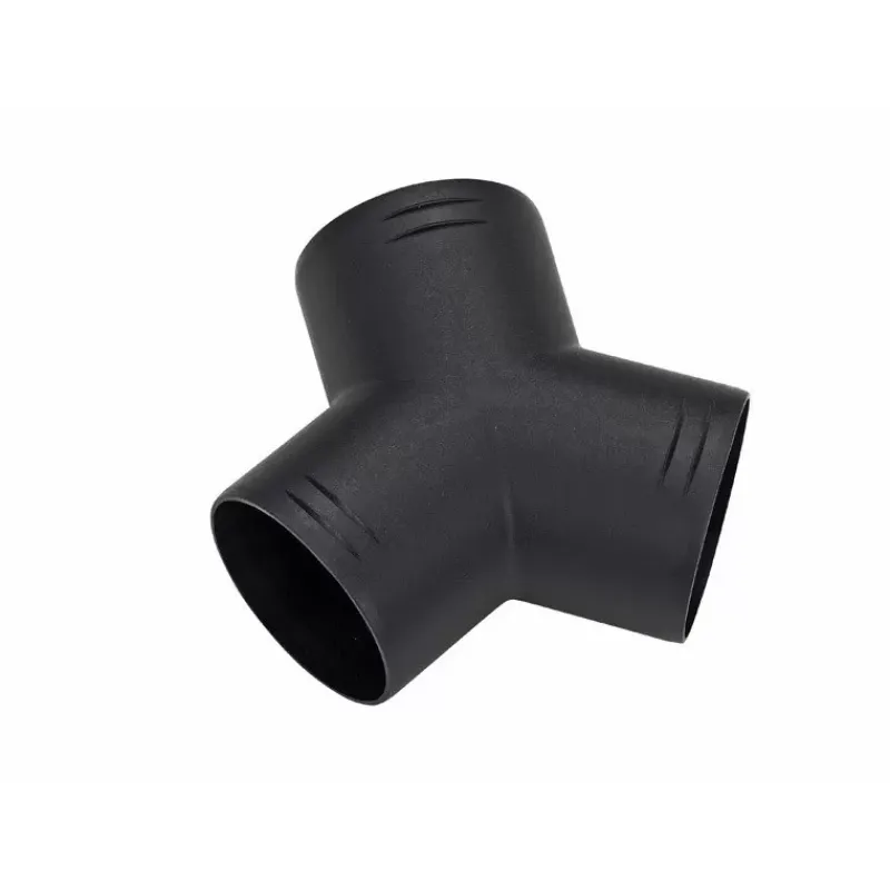 Hot Raccord Y Ø 80 - 60 mm Accessoire Pour Chauffage Et Combiné·Bouches Et Raccords De Gaines D'Air Chaud