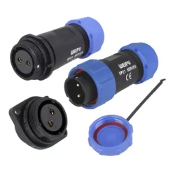 WEIPU Connecteur étanche 2P - 30A - 4 mm² Distribution & Protection·Connecteur Dc|Distribution & Protection·Connecteur Dc