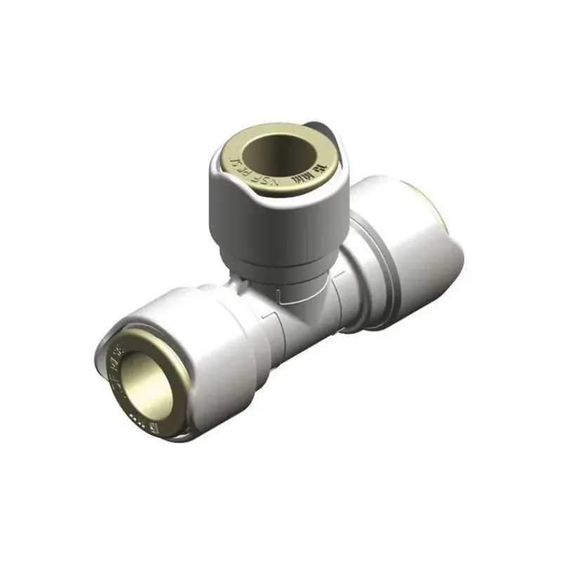 Clearance Raccord Quick Connect en T Plomberie·Raccord Et Embout Rapides (Per)|Plomberie·Embout Et Raccord Rapides (Per)