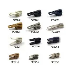 Curseur double 9 mm chaine de 10 mm*YKK New