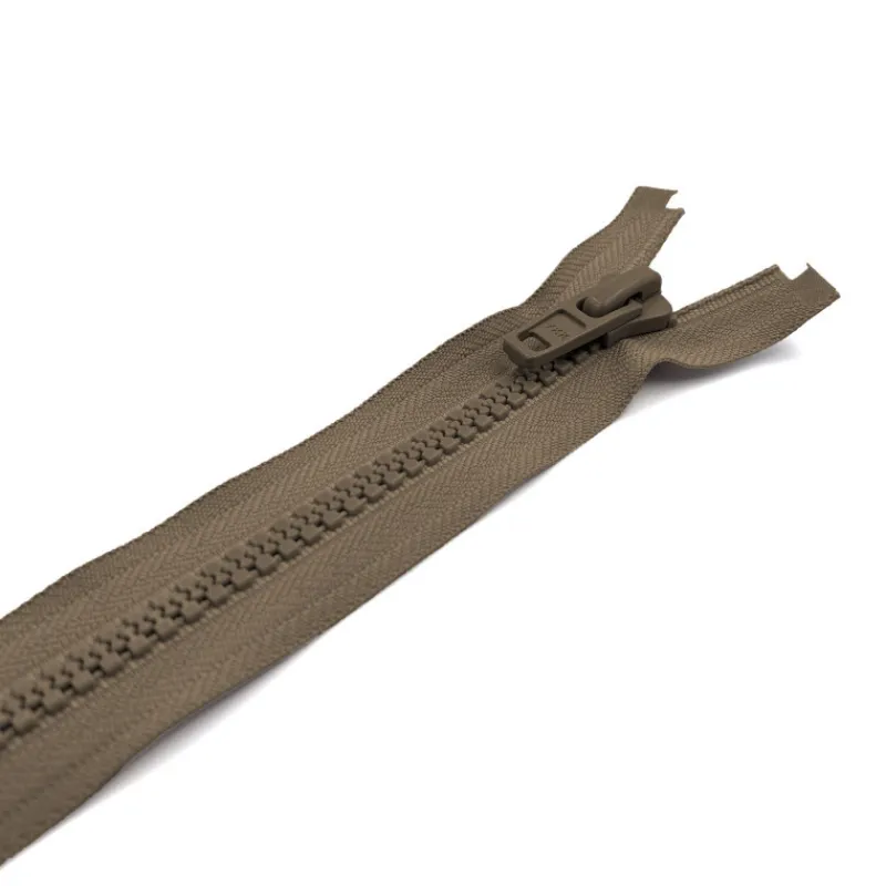 Fermeture injectée 9 mm chaine 10 mm taupe*YKK Online