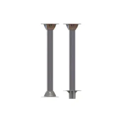 Outlet Base saillie haute / basse Ø 60 mm Table & Pied·Pied De Table|Equipement Intérieur·Système Pour Table Amovible